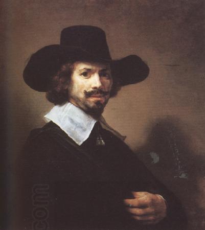 Carel fabritius Portrait of a Man.Pendant to Fig (mk33)